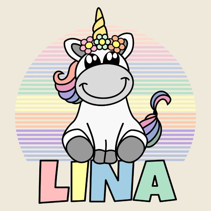Nom de la licorne Lina