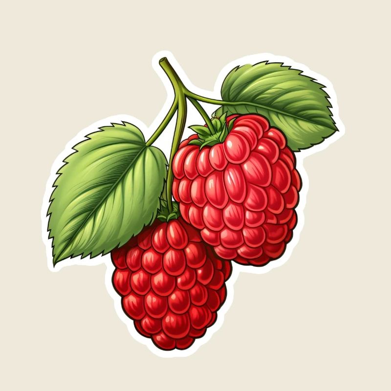 Himbeere süß und saftig