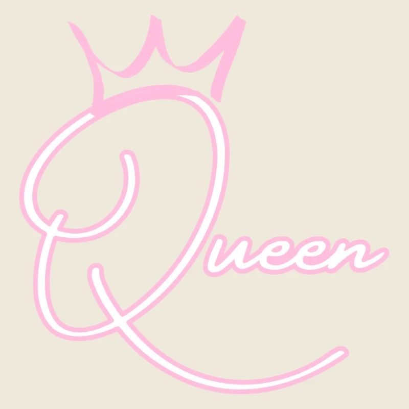 Queen-Logo mit Krone