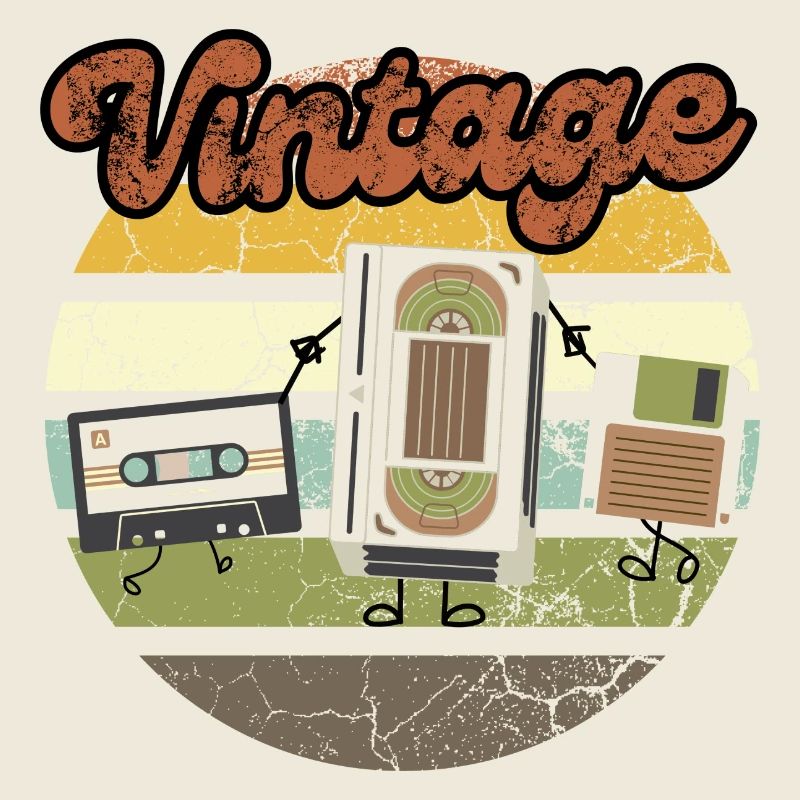 cassette audio dvd vintage