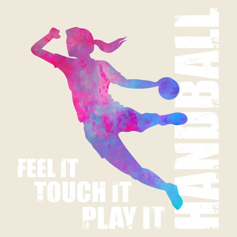 Frauen und Mädchen Handball Geschenkidee