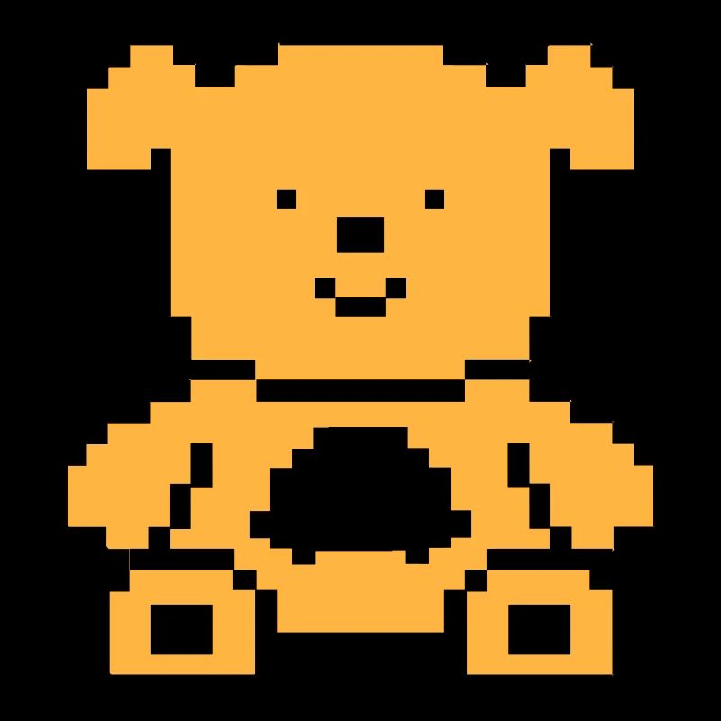 pixel bär