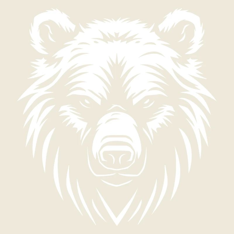 Bear Logo Stylized