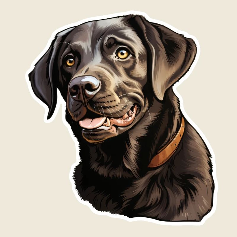 Labrador Retriever niedlich