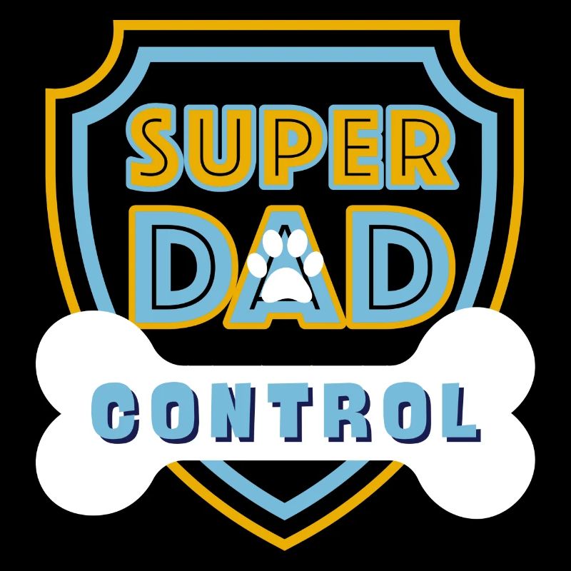 Super Dad Control Bleu Clair