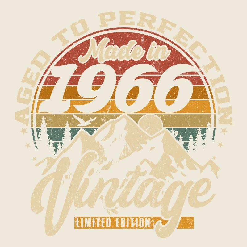 Made in 1966 Vintage Limited Edition Gift