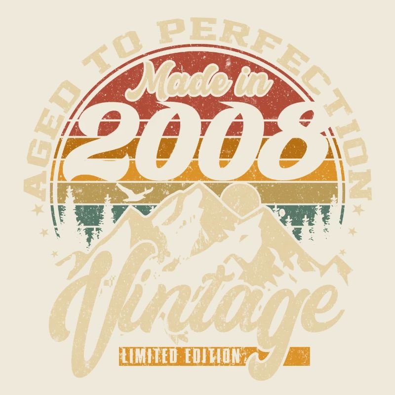 Made in 2008 Vintage Limited Edition Gift