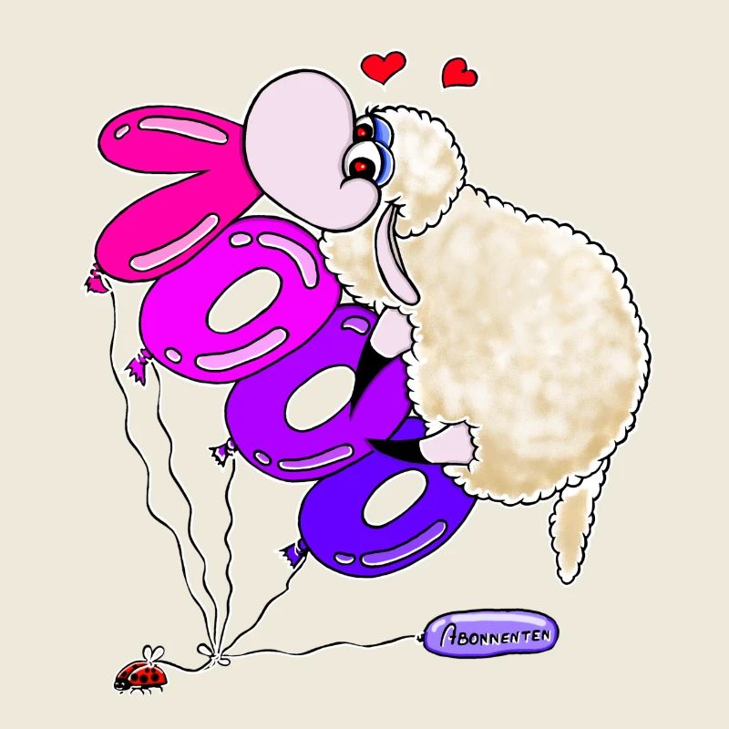 Wolly Sheepling 1000 abonnés