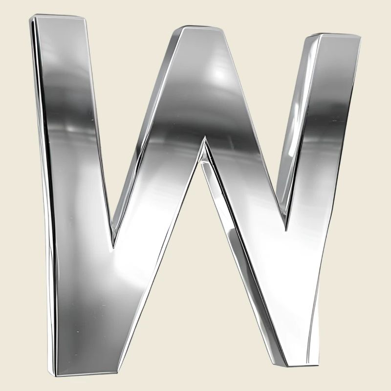 Chrome ,, W " Metallic