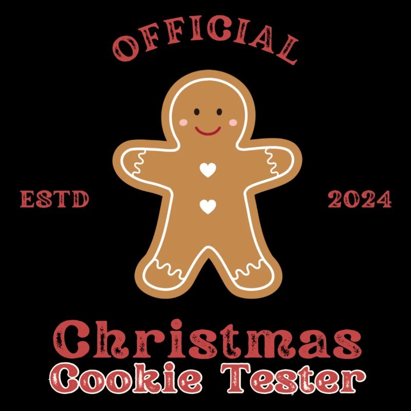 Lustiger Spruch / Official Christmas Cookie Tester
