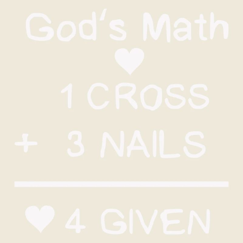 Gods Math 1 Croix + 3 Clous, 4 Donné