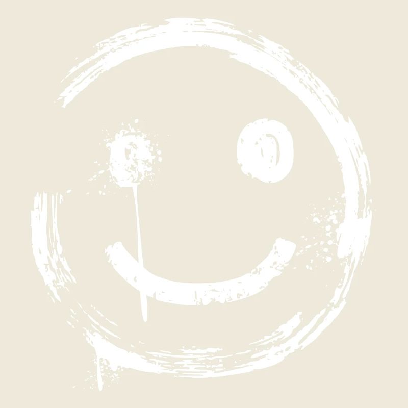 Spray Graffiti Smiley Grunge