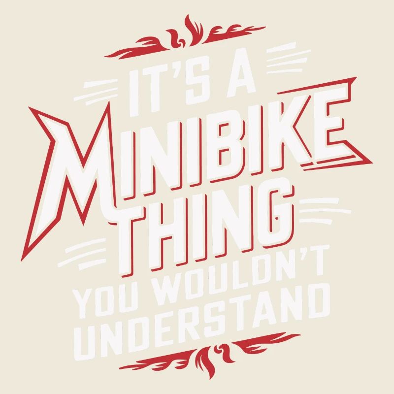 Minibike-Fan mit Herz