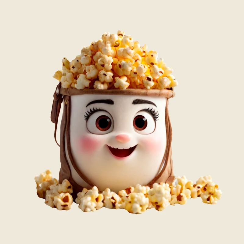 Happy Popcorn Tüte