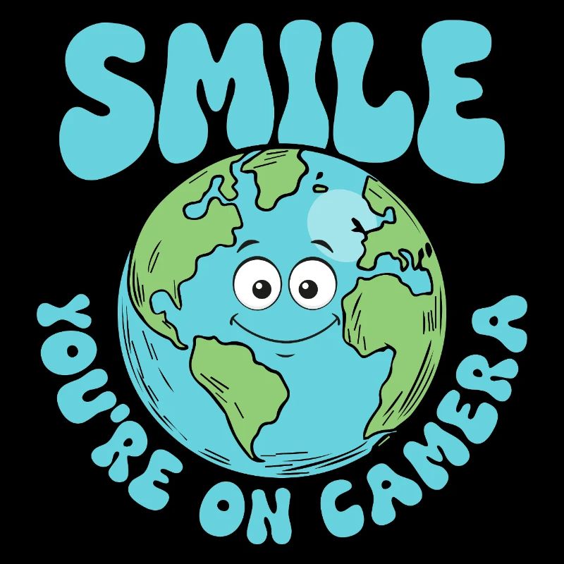 Smile You're On Camera Earth Day Environmental Pla