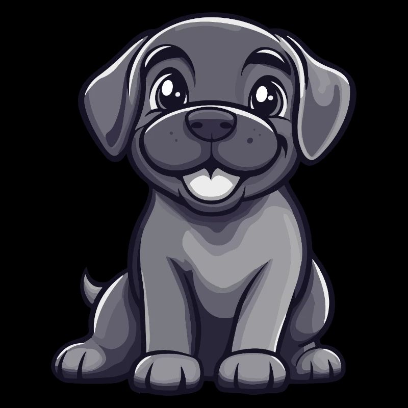 Mastiff Hund Niedlich