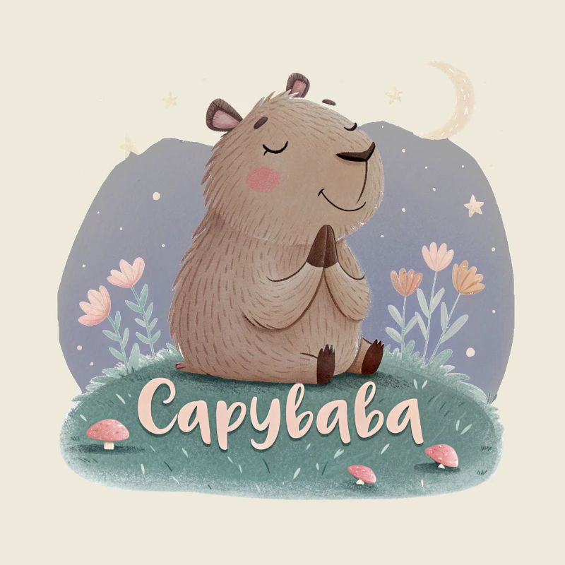 Capybaba – Zen unter Sternen!