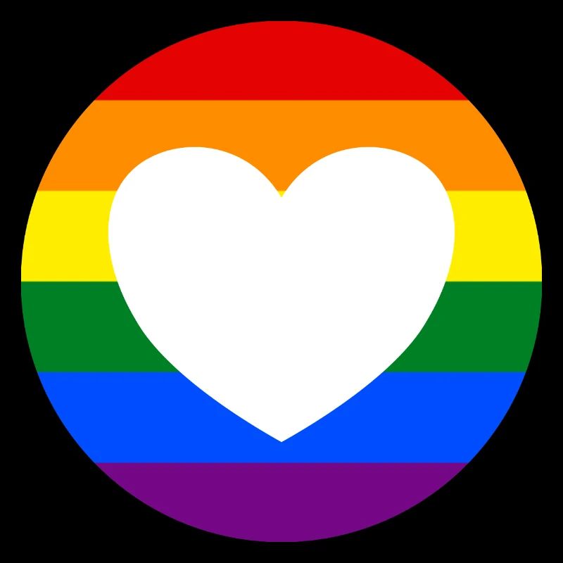 LGBTQ-Regenbogenherz