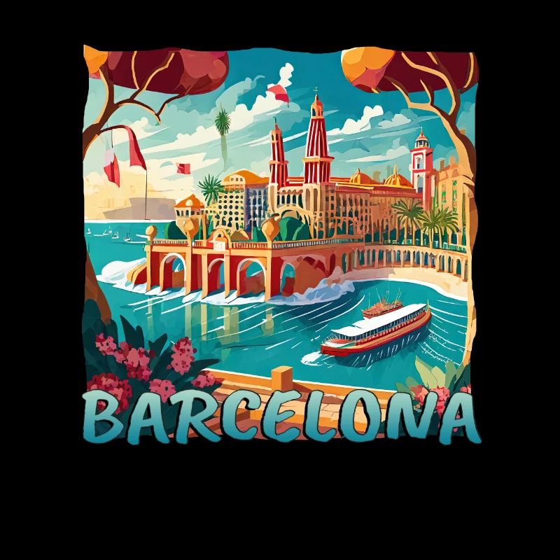 Port de Barcelone - Grunge Design
