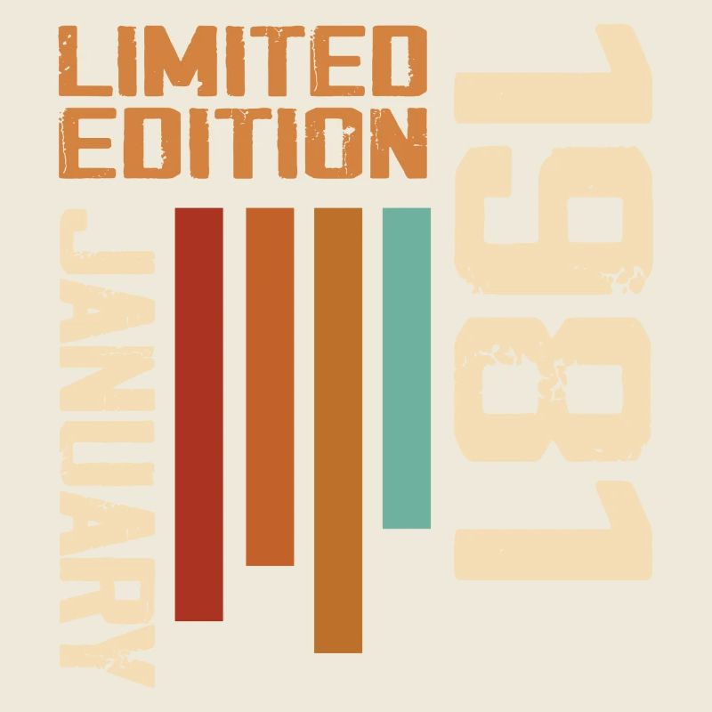 Januar 1981 - 1981 Januar Geburtstagsgeschenk