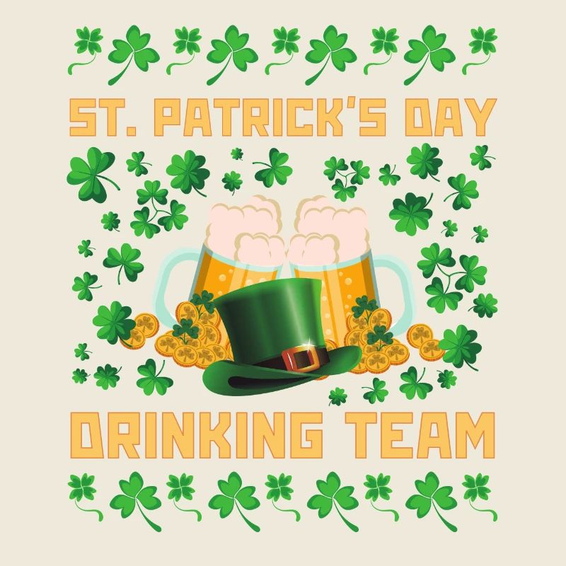 St. Patrick's Day Drinking Team Irish Culture