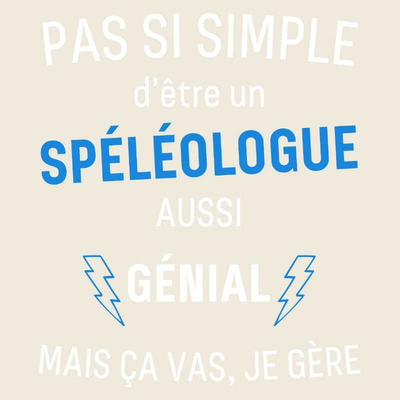 Spéléologue Génial