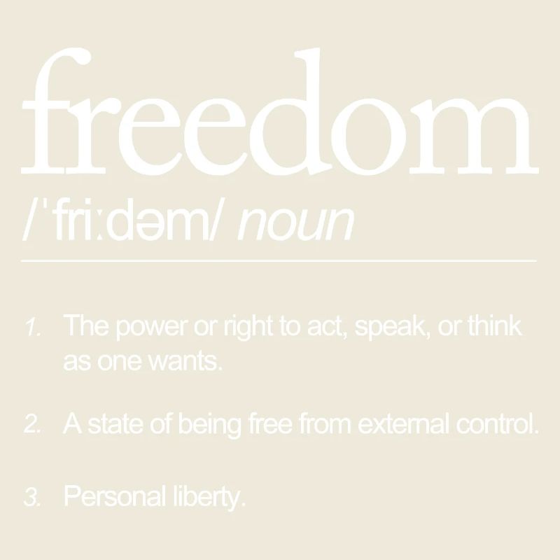 La liberté parle définitivement de la pensée d’action