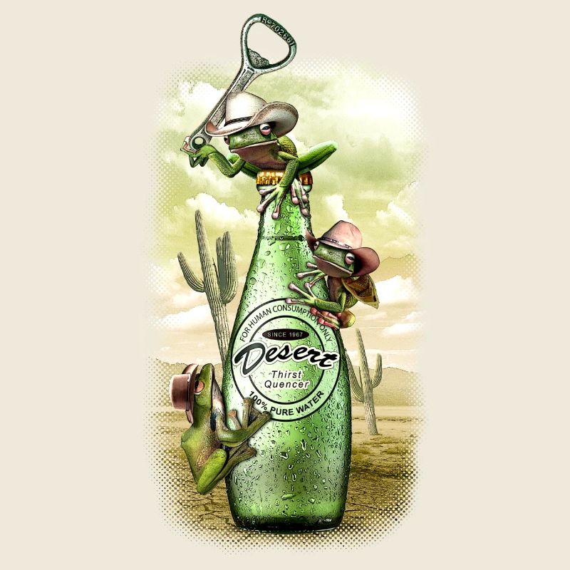 THIRSTY FROGS