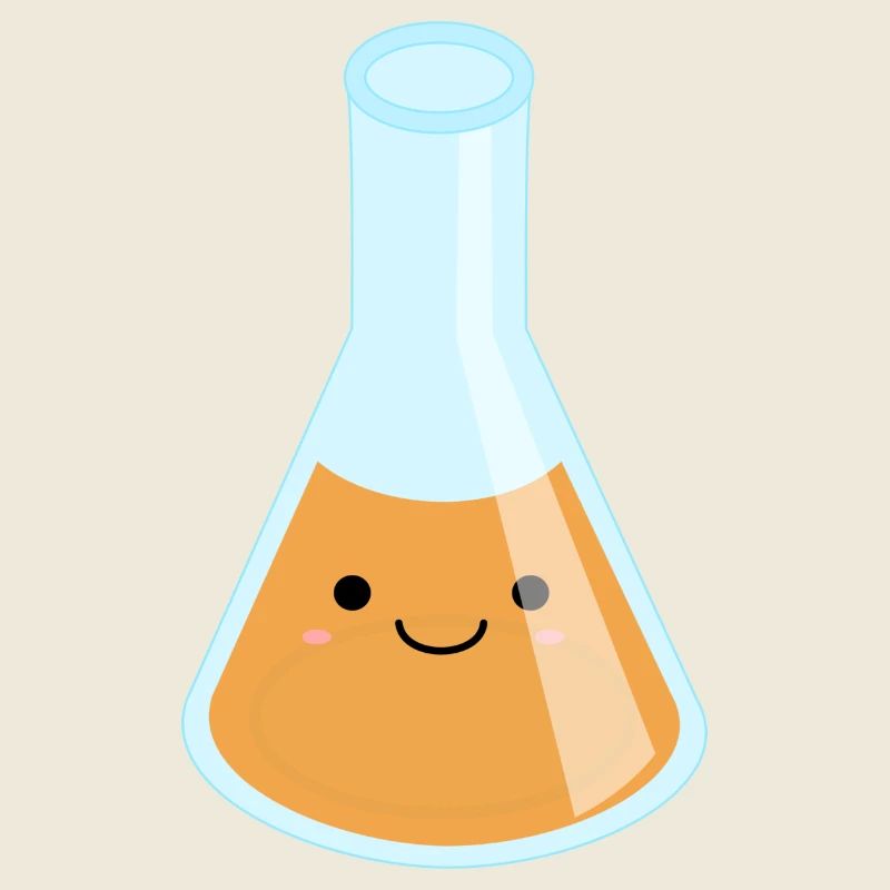 Kawaii orange substance gift idea