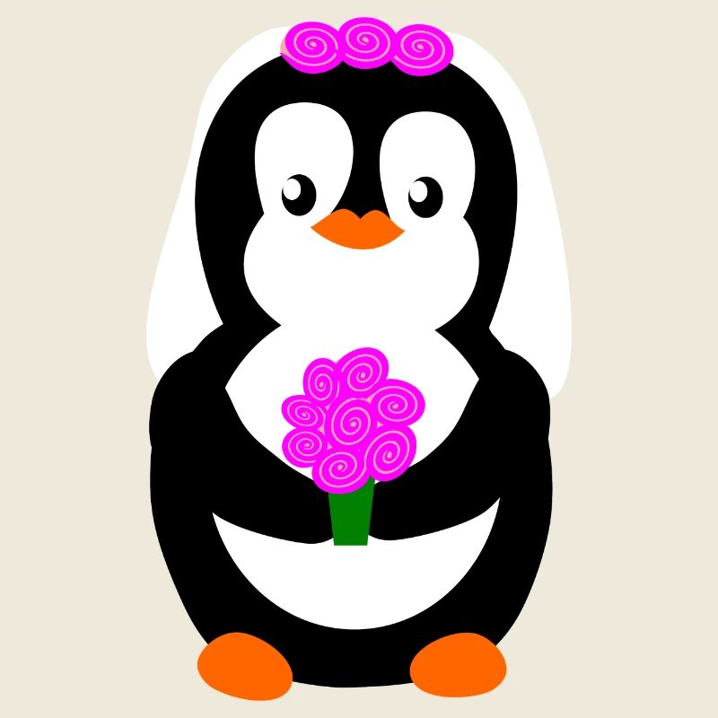 pengiun bride Pinguinbraut