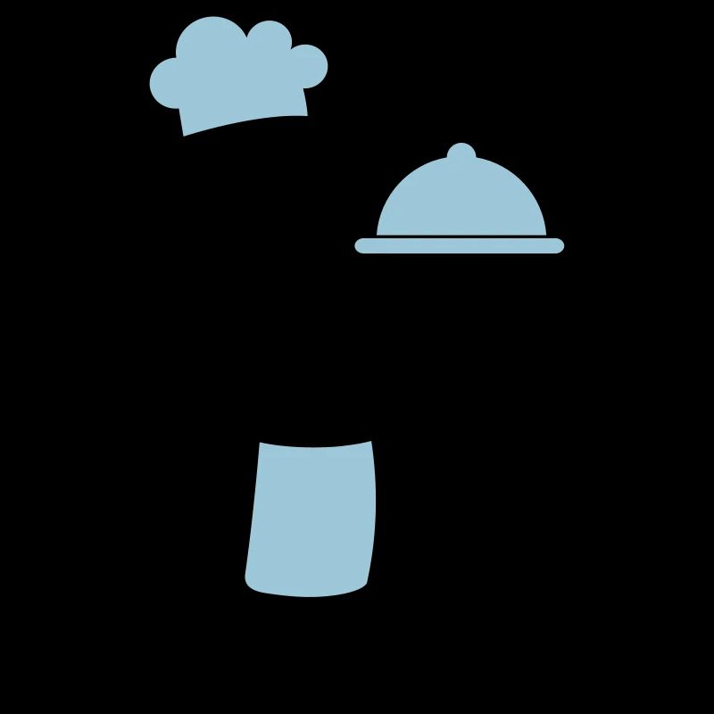 A gourmet chef serves guests