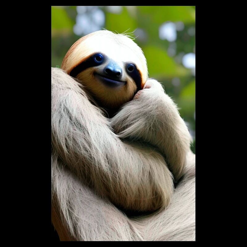 Sloth (in german Faultier) Folivora
