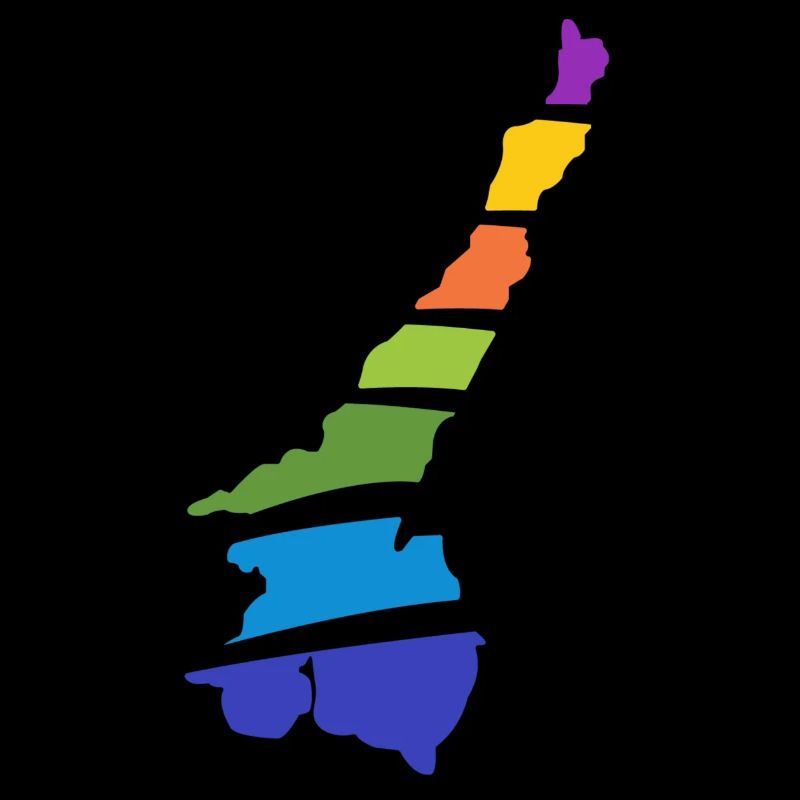 Lac de Garde coloré