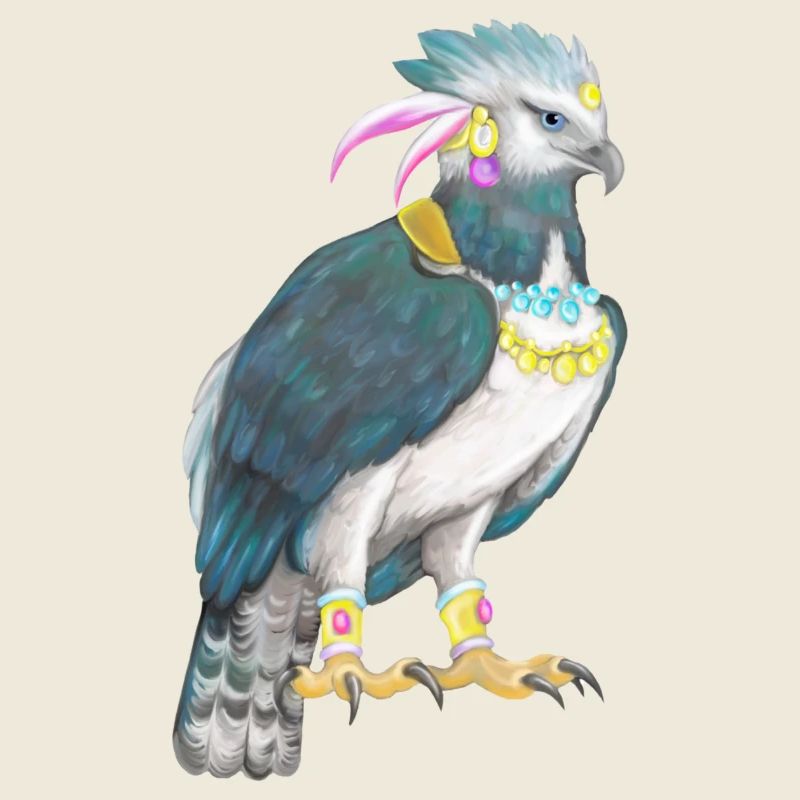 Harpyie Greifvogel Vogel