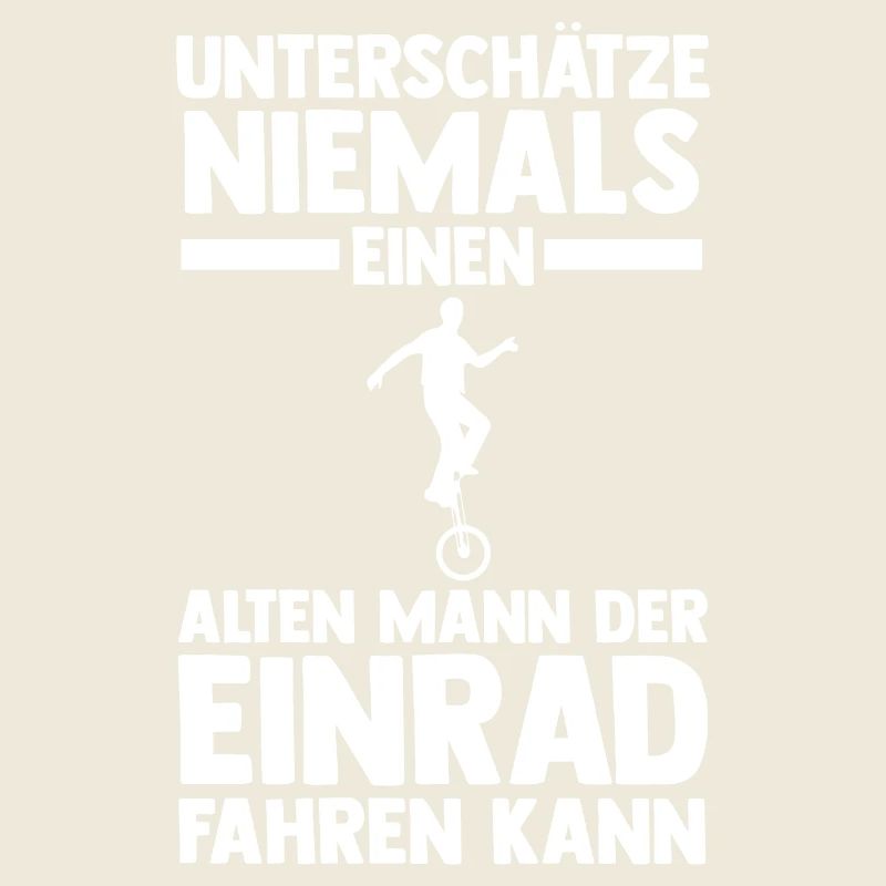 Kunstrad Fahrrad Einrad