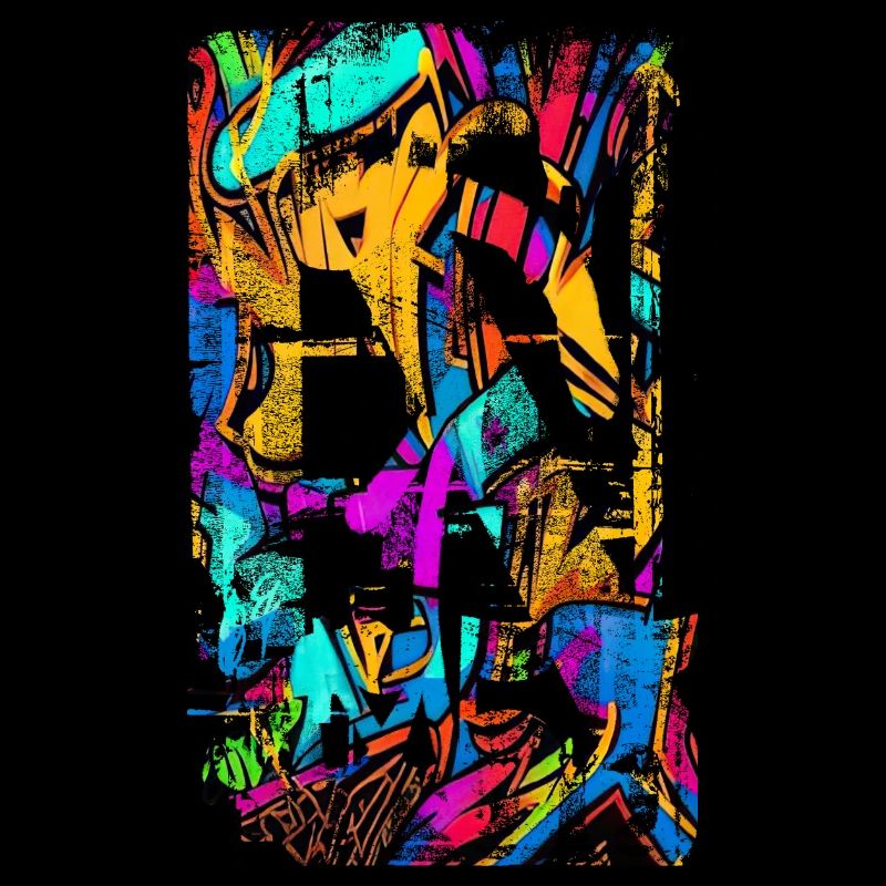 Graffiti style Splash hip hop colors painter color