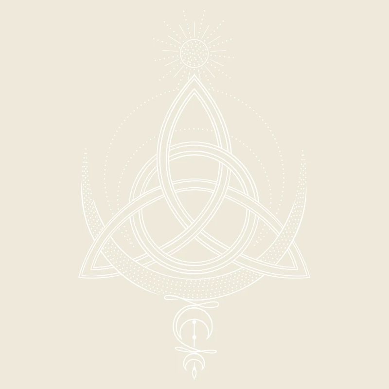 Nœud de Trinité Triqueta Triquetra