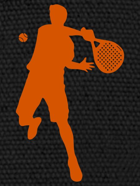 Padel Player Silouhette