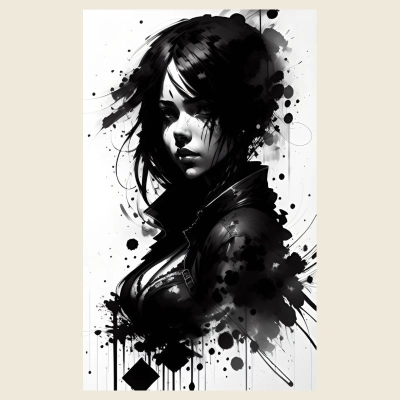 Frau | Gesicht | Mädchen | Anime