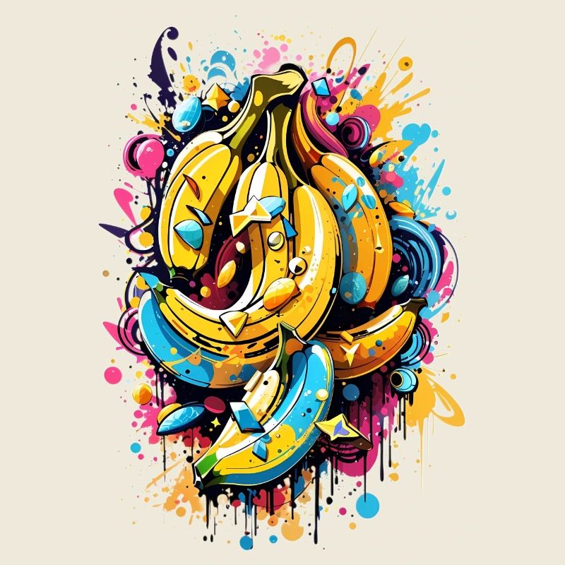 Graffiti Bananes