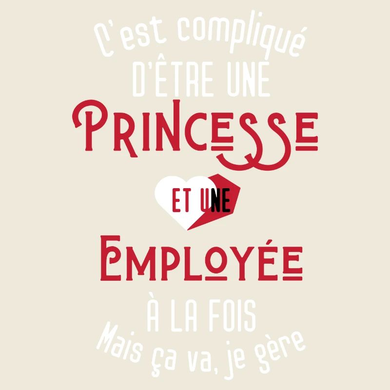 C'est compliqué d'être Une Princesse et Serveuse
