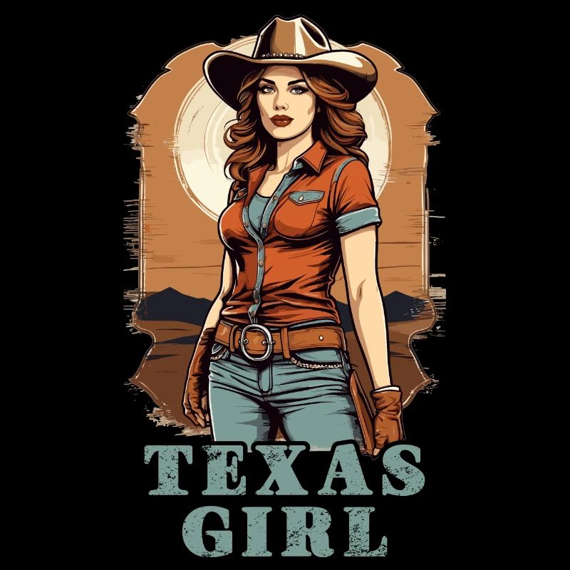 Fille du Texas