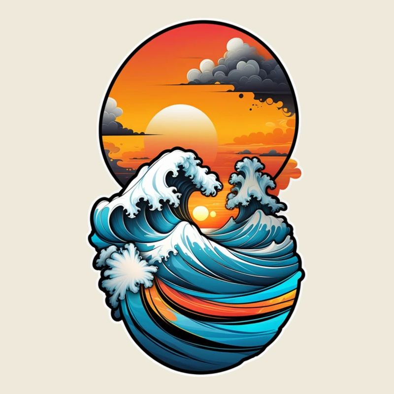 Wave - Summer - Holidays