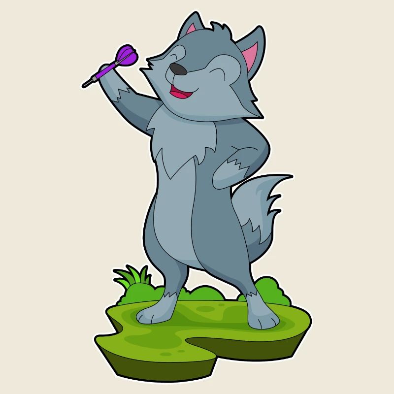 Dart de loup Dartpfeil