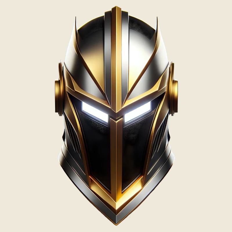 Gold Knight's Helmet