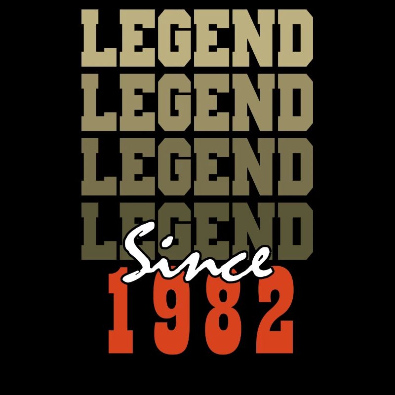 Cadeau 42e Anniversaire Vintage Né un mois de 1982