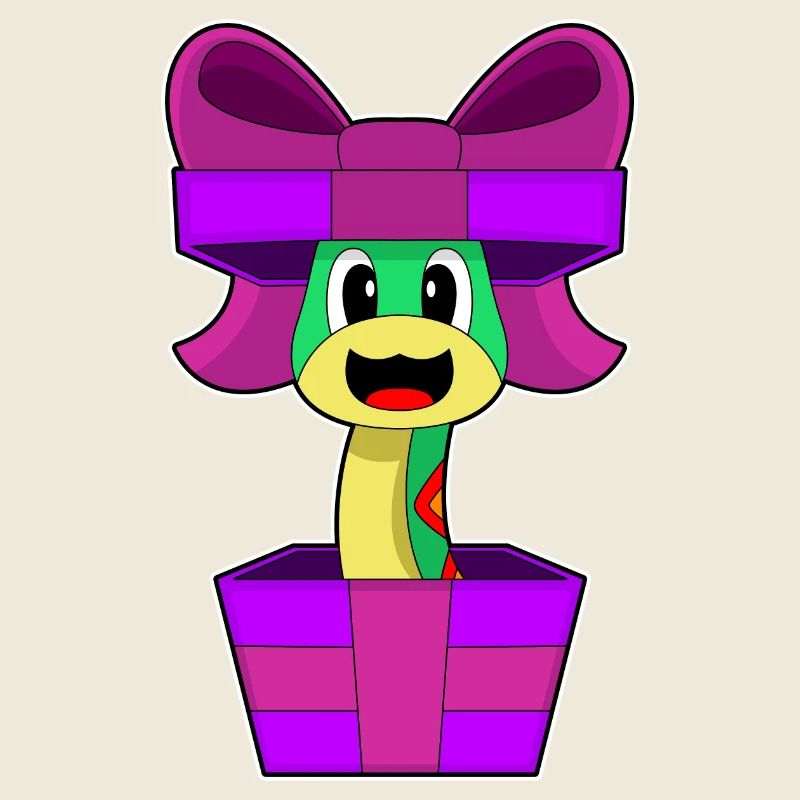 Snake Christmas Package