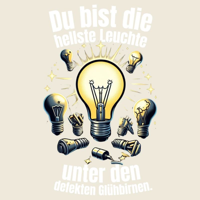 hellste Leuchte unter den defekten Glühbirnen