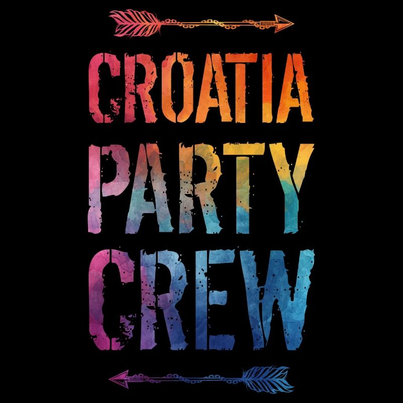 Croatia Party Crew Spruch