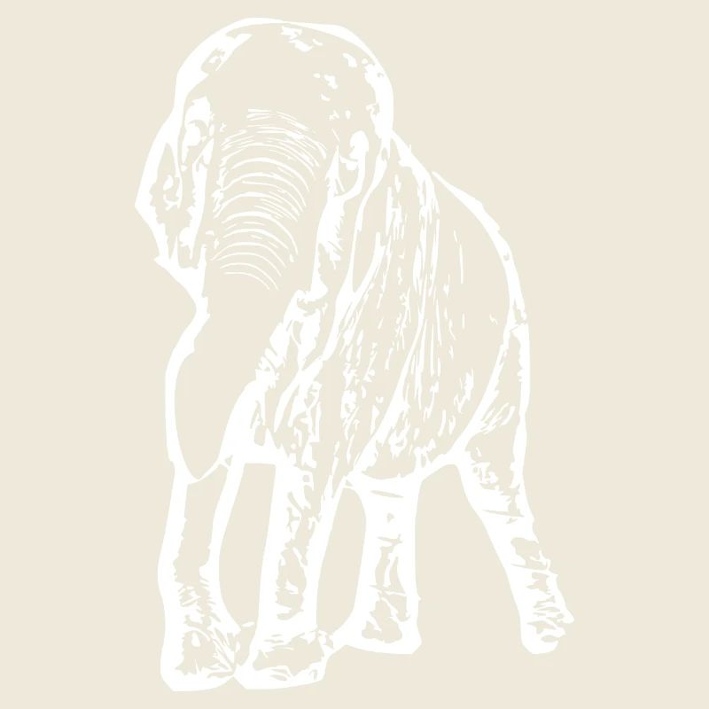 Elephant Baby Black
